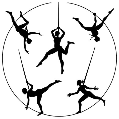 six acrobats|Six Acrobats .